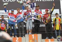 Maar de Ã©chte Belgische kampioenen zijn Hendrickx-Mucenieks, voor Adriaenssen-van den Bogaart en Jason Van Daele. 